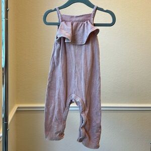 Cute Baby Girl Romper Mauve